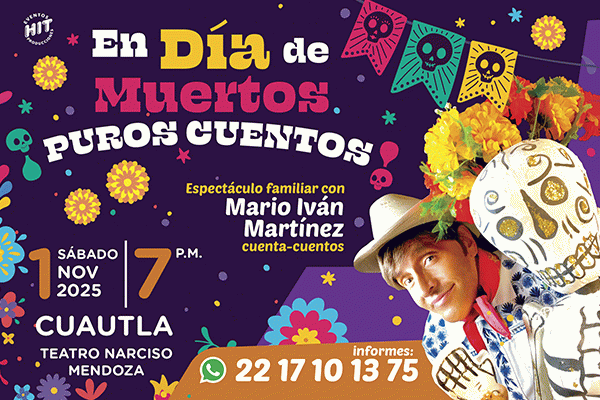 img_En Día de Muertos, Puros Cuentos, Cuautla